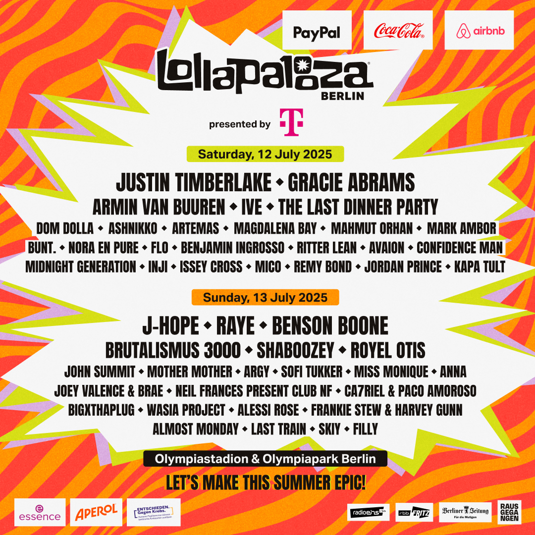 Lolla25 – Lineup Split 1zu1-4